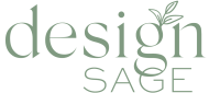 Design Sage Logo Lockup Green